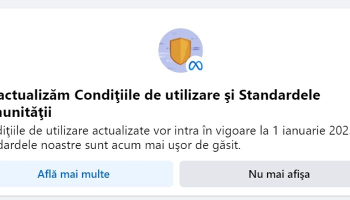 Noi condiții de utilizare pentru Facebook începând cu 1 ianuarie 2025: Ce schimbări aduc?