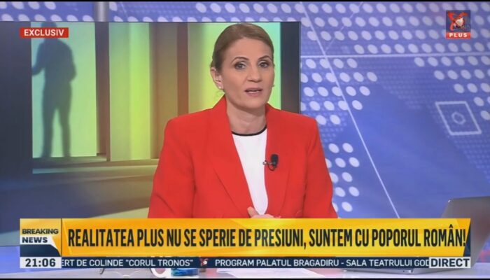 Realitatea Plus, obligată să întrerupă emisia pentru 10 minute, în urma unei decizii a CNA