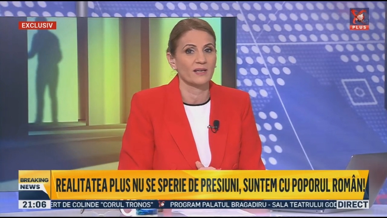 Realitatea plus suspendata temporar