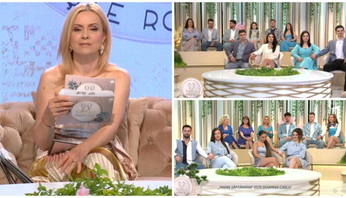 Mireasa, 25 aprilie 2025. Doamna Clara, Cristian și Maria se bucură de titlulurile săptămânii